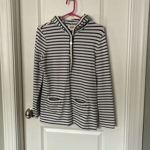 Talbot’s Ladies navy & white Hoodie sz M